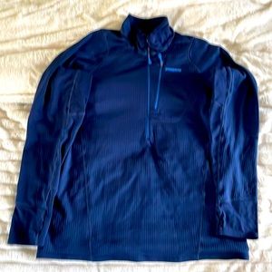 Mens XL Patagonia R1 Half-zip Thermal (Blue colour) Excellent condition